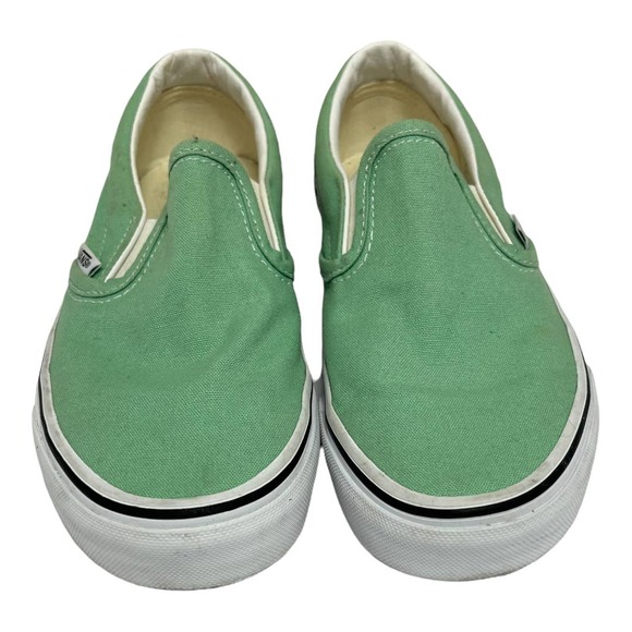 Vans Shoes - VANS Classic Slip-On Size 5, Neptune Green